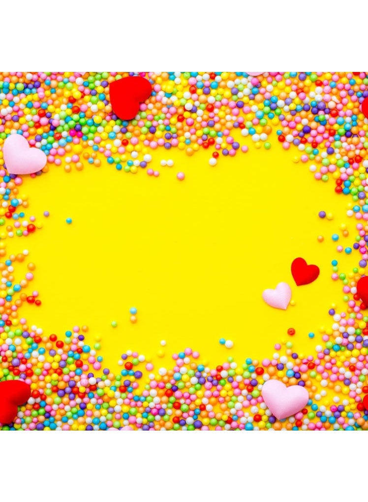 دايتويز كرات صغيرة ملونة بألوان قوس قزح، خرز فوم لملء علب الهدايا، كرات صغيرة متنوعة الألوان من الفوم للحرف اليدوية، خرز زخرفي لديكور المنزل والمناسبات (2-3 مم، عبوة واحدة حوالي 10 جرام) - Image 5